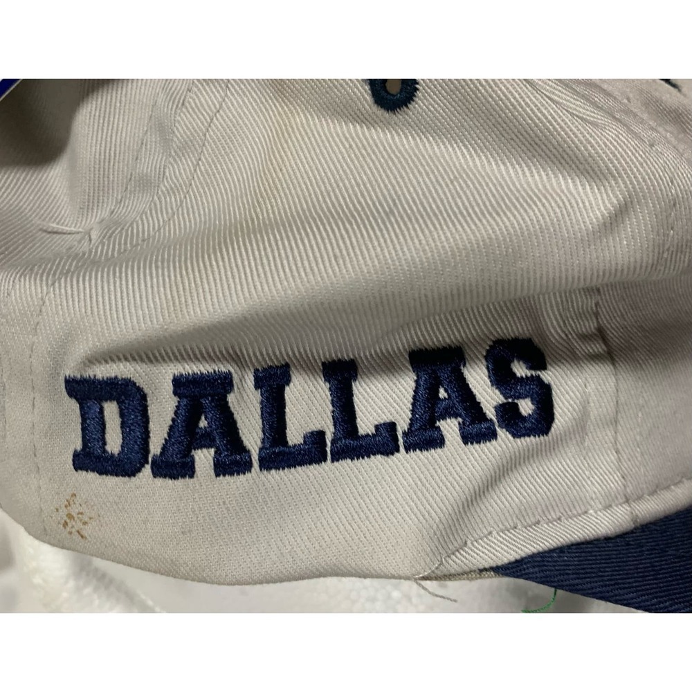 Dallas Cowboys Vintage 90's Logo 7 NFL Snapback Hat Cap NWT NOS Gray Competitor - Picture 5 of 13